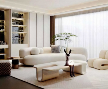 Modern A Living Room-ID:310473921