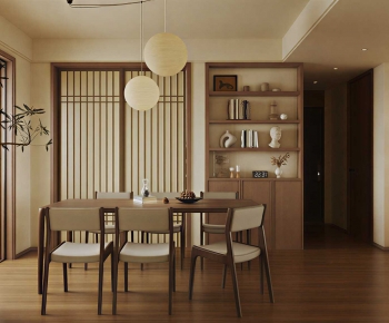 New Chinese Style Dining Room-ID:791249043