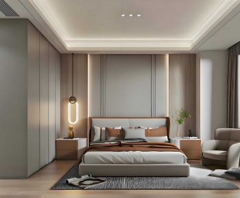 Modern Bedroom-ID:614640009