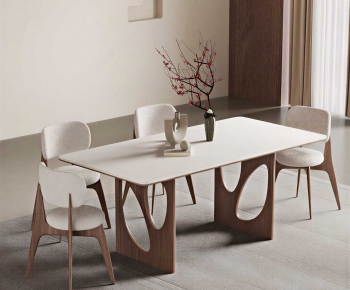 Modern Dining Table And Chairs-ID:329945098