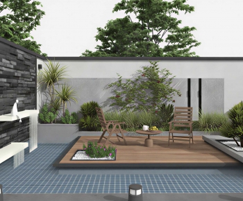 Modern Courtyard/landscape-ID:983250199