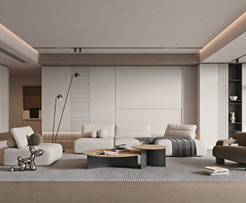 Modern A Living Room-ID:583127984