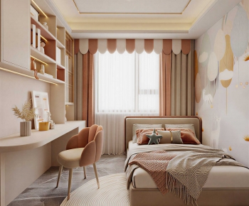 Modern Girl's Room Daughter's Room-ID:930680996