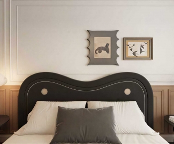 Modern Double Bed-ID:328608047