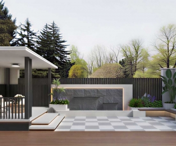 Modern Courtyard/landscape-ID:201901913