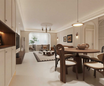 French Style A Living Room-ID:994629917