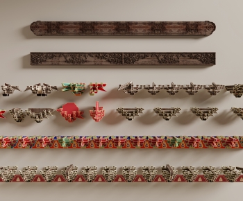 Chinese Style Building Component-ID:534245015