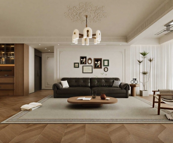 French Style A Living Room-ID:406322969