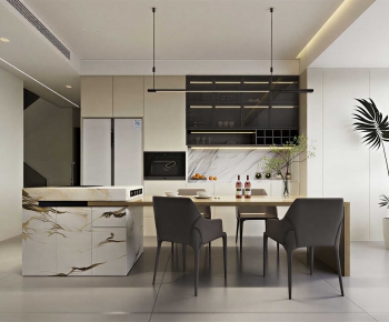 Modern Dining Room-ID:456034908