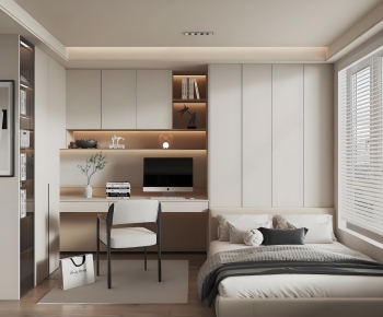 Modern Bedroom-ID:489161036