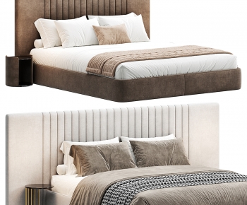Modern Double Bed-ID:716191056