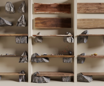 Wabi-sabi Style Table-ID:202209934