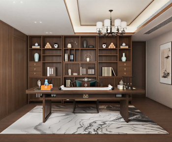 New Chinese Style Study Space-ID:322740081