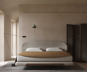 Modern Double Bed-ID:234647041