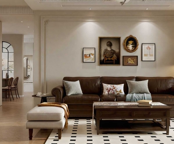 French Style A Living Room-ID:917079938