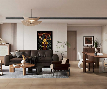 Modern A Living Room-ID:692372085