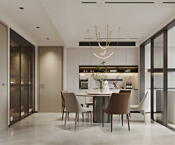 Modern Dining Room-ID:764570951