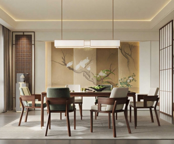 New Chinese Style Dining Room-ID:853413118