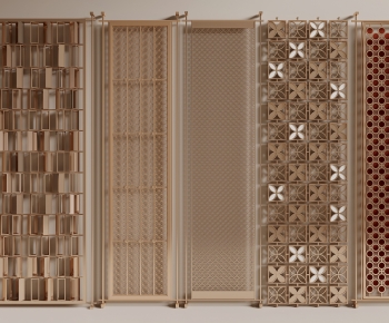 Modern Metal Screen Partition-ID:306179057