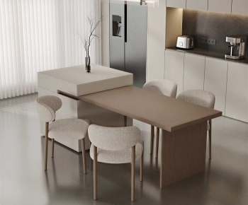 Modern Dining Table And Chairs-ID:577934033