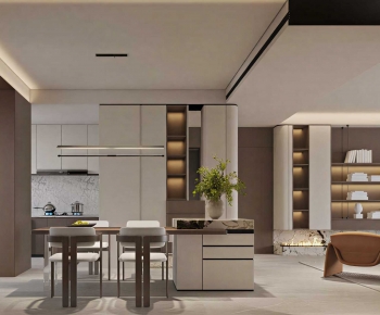 Modern Dining Room-ID:860811958