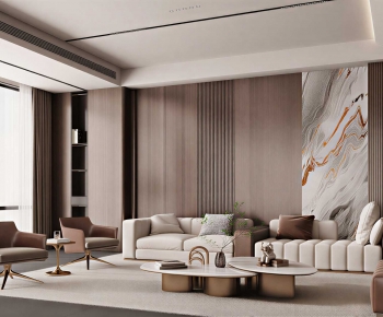 Modern A Living Room-ID:442137006