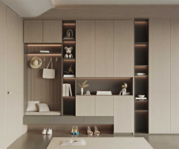 Modern Shoe Cabinet-ID:475608115