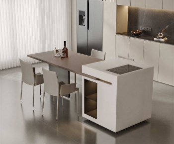 Modern Dining Table And Chairs-ID:882524975