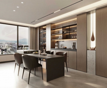 Modern Dining Room-ID:460211044