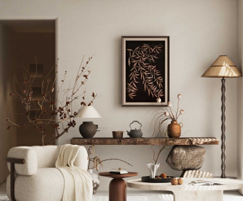 Wabi-sabi Style Table-ID:852760089