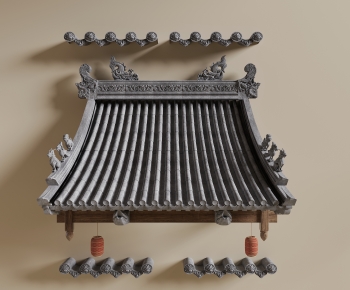 Chinese Style Building Component-ID:519346953