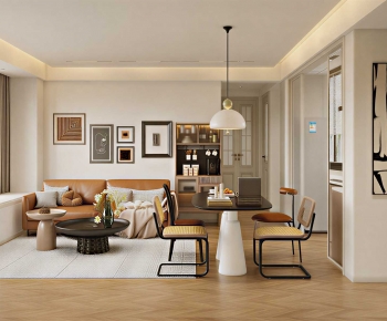 Modern A Living Room-ID:867440944