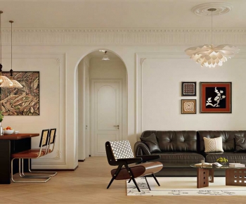 French Style A Living Room-ID:993371018