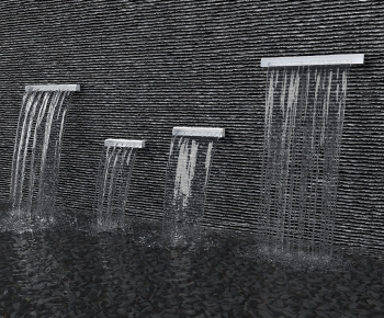 Modern Rockery Waterscape-ID:476547963