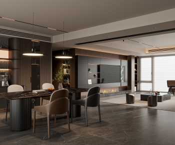 Modern Dining Room-ID:996426112