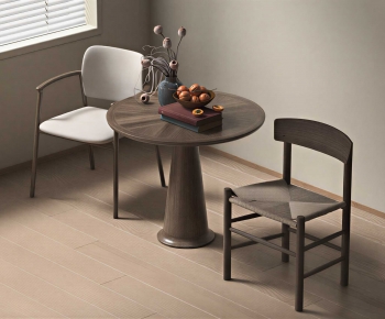 Wabi-sabi Style Leisure Table And Chair-ID:528012047