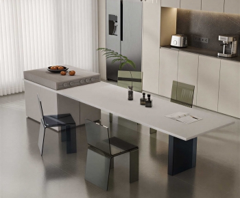Modern Dining Table And Chairs-ID:584306009