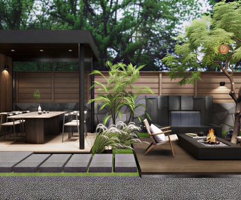 Modern Courtyard/landscape-ID:348855972