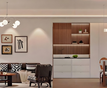 American Style A Living Room-ID:611690049