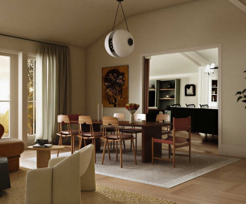 Nordic Style Dining Room-ID:162045005