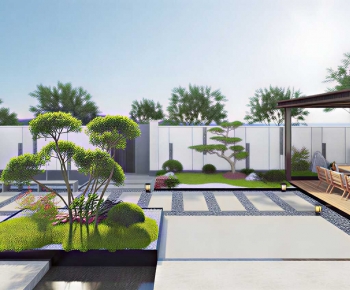 Modern Courtyard/landscape-ID:782147881