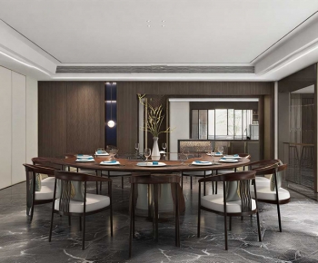 New Chinese Style A Living Room-ID:795365102