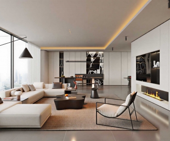 Modern A Living Room-ID:568733935