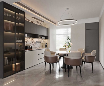 Modern Dining Room-ID:414450888