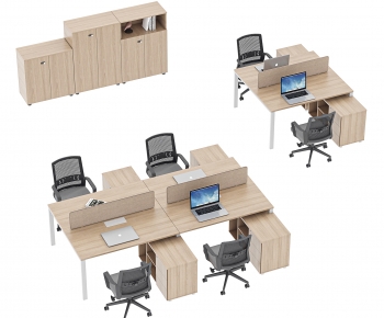Modern Office Desk And Chair-ID:199403056