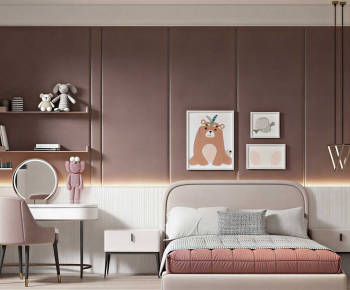 Modern Girl's Room Daughter's Room-ID:628243921