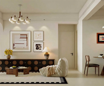 Modern A Living Room-ID:717437982