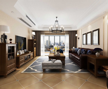 American Style A Living Room-ID:882009034