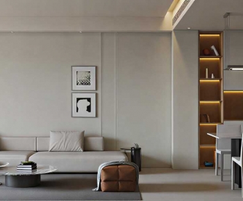 Modern A Living Room-ID:350198982