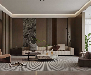 Modern A Living Room-ID:962165121